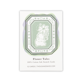 Thousand Skies - Flower Tales Ink Swatch Card