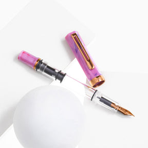TWSBI ECO -  Fluorite Purple w/Bronze Fountain