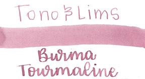 Tono & Lims - Earth Contact Series - Burma Tourmaline