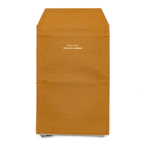 TRAVELER'S Factory Passport Sized Cloth Zippered Pouch