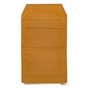 TRAVELER'S Factory Passport Sized Cloth Zippered Pouch