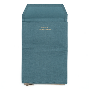 TRAVELER'S Factory Passport Sized Cloth Zippered Pouch