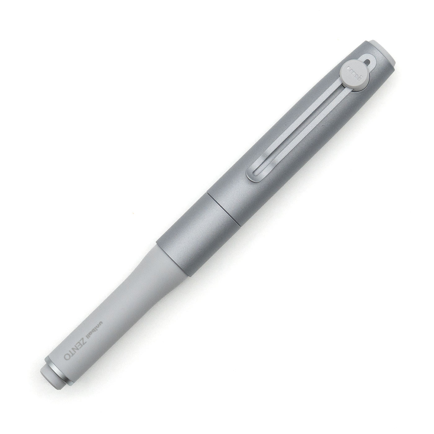 Uni-Ball Zento Signature in Silver .38mm Gel Ballpoint