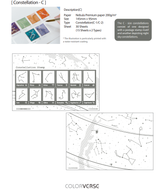 Colorverse Colorspace Ink Art Card - Constellation Size C
