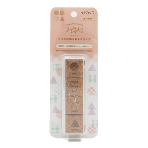 Midori Yurulog Stamp - Geometry