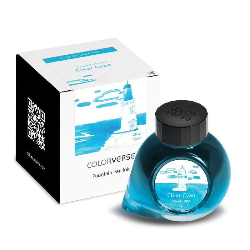 Colorverse Project - No. 007 Clear Cyan