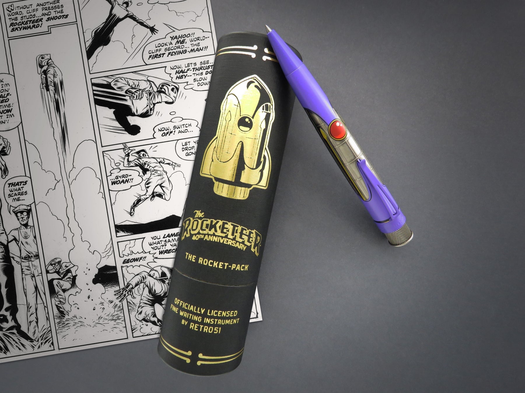 Retro 1951 The Rocketeer! - The Rocket Pack Big Shot