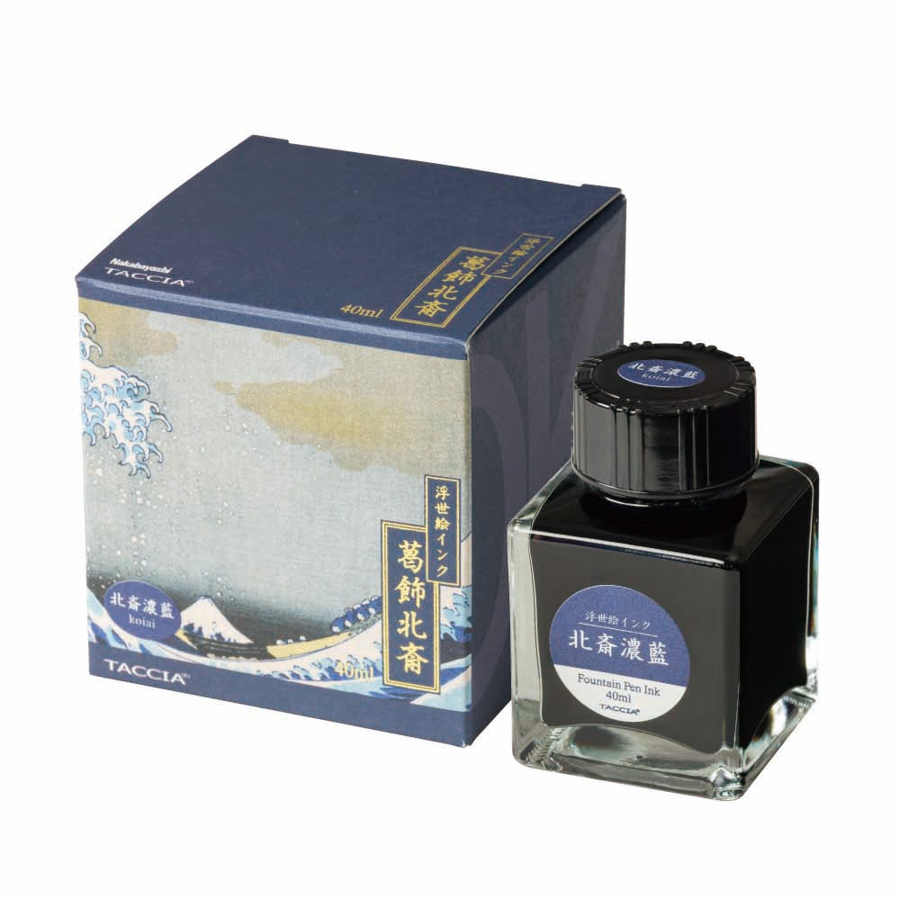 Taccia Ukiyo-e Ink Hokusai - Koiai