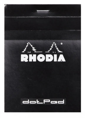 Rhodia #12 Classic Staplebound Notepad - Black