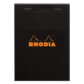 Rhodia #16 Classic Staplebound Notepad - Black