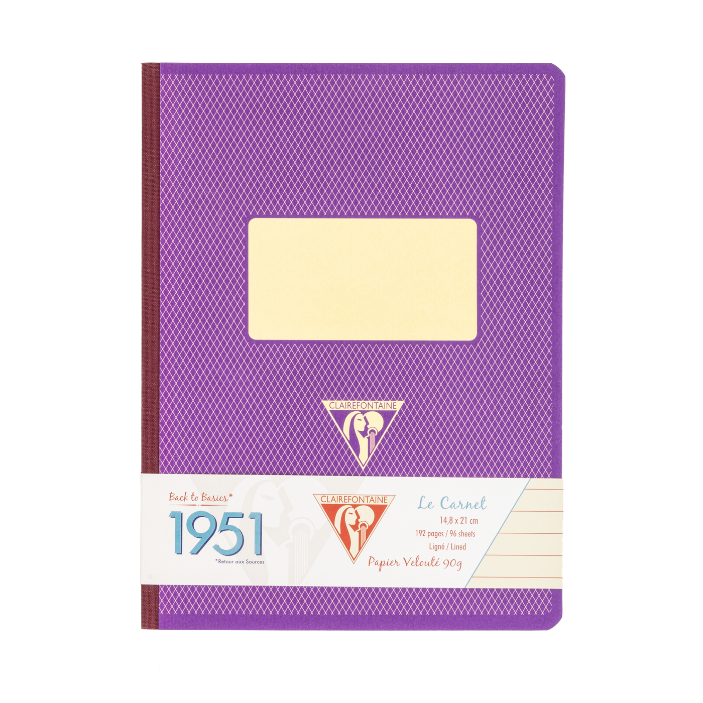 Clairefontaine 1951 Collections - A5 Clothbound Notebook (96 Sheets)