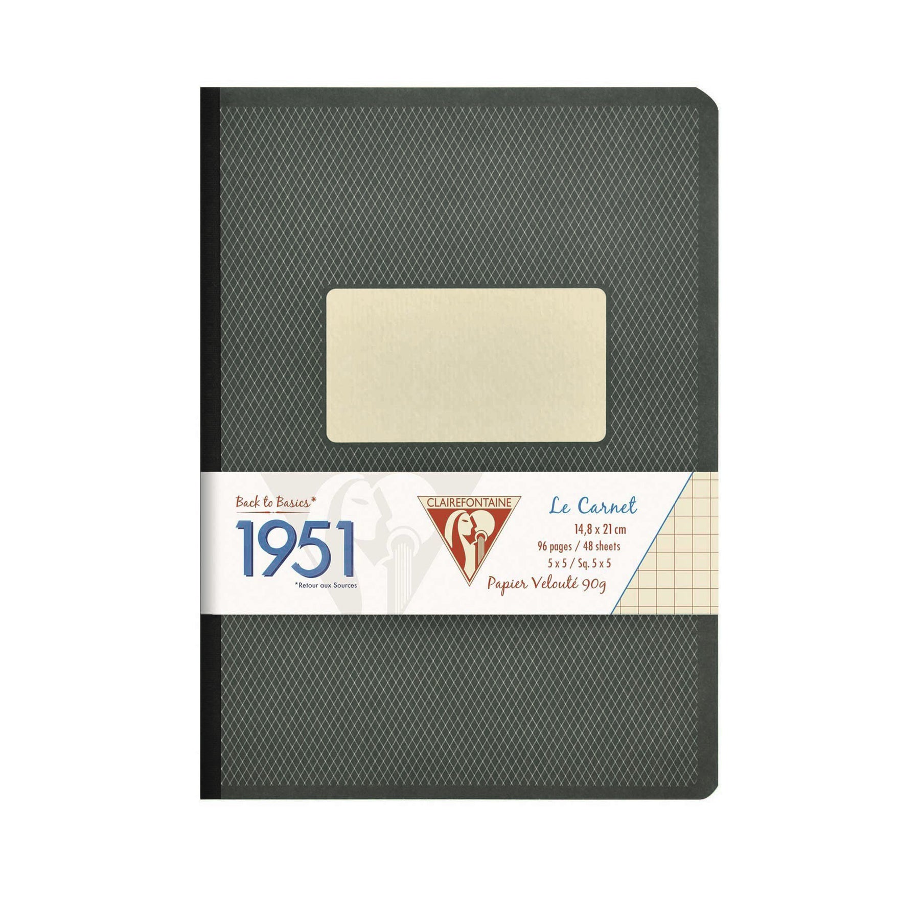 Clairefontaine 1951 Collections - A5 Clothbound Notebook (96 Sheets)