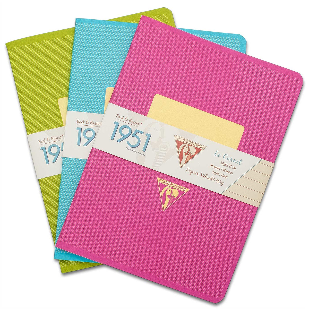 Clairefontaine 1951 Collections - A5 Staplebound Notebook (48 Sheets)
