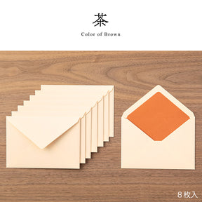 Midori Giving A Color Brown Envelopes