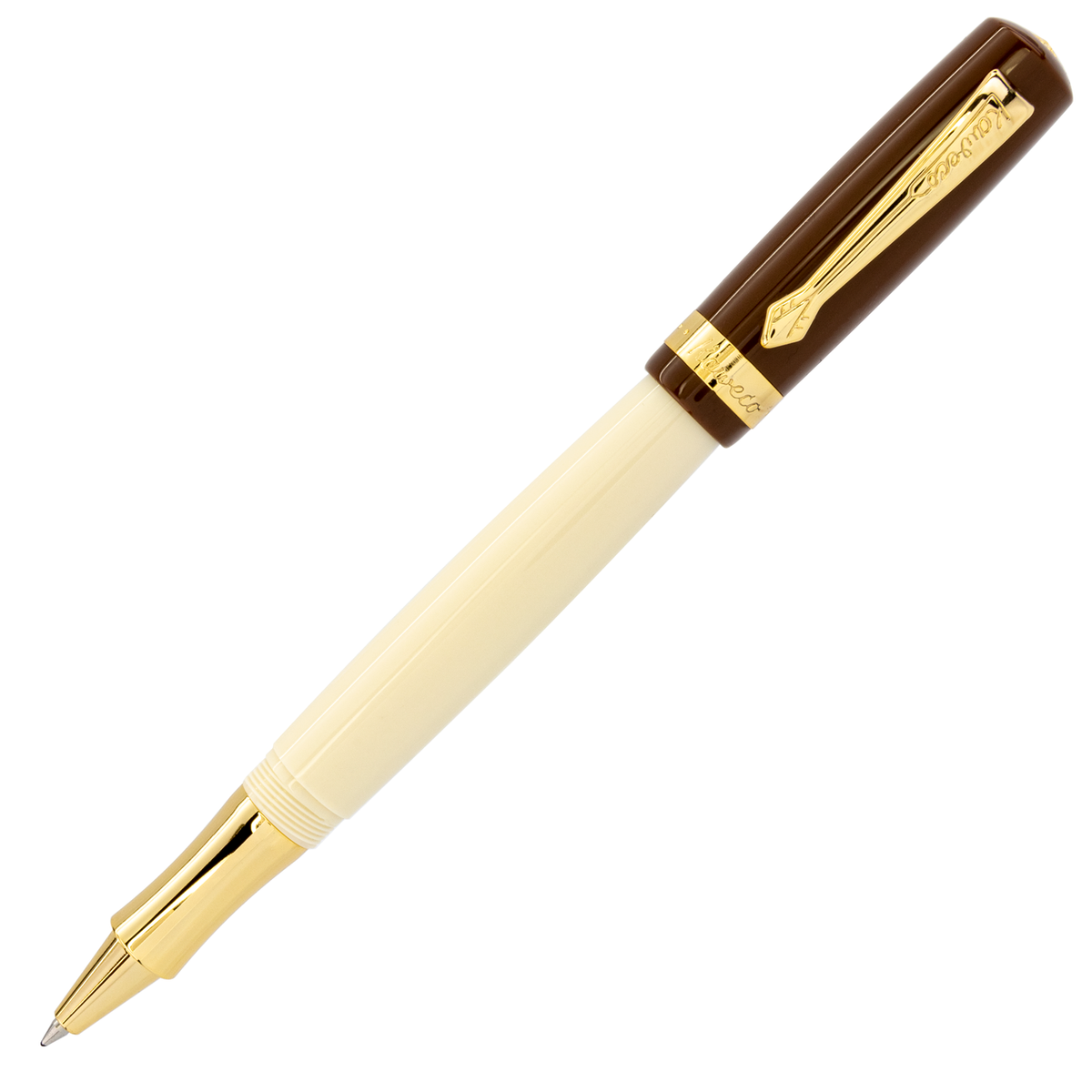 Kaweco Student Rollerball - 20's Jazz Brown & Ivory