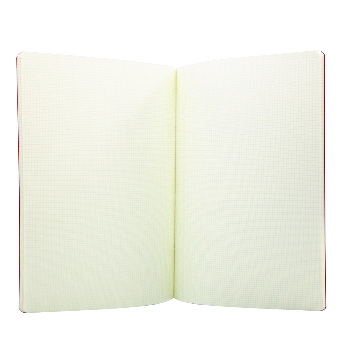 Kleid 2mm Grid Notes A5- Red