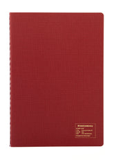 Kleid 2mm Grid Notes A5- Red