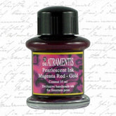 De Atramentis Pearlescent Magenta Red Silver