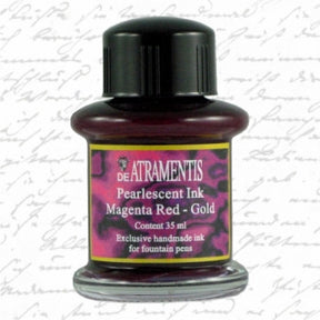 De Atramentis Pearlescent Magenta Red Gold