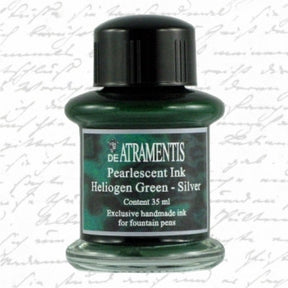 De Atramentis Pearlescent Heliogen Green Silver