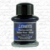 De Atramentis Pearlescent Indian Blue Silver