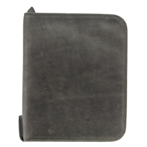 Galen Leather Co. Zippered 40 Slot Pen Case - Crazy Horse Smoky