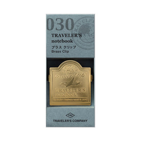 TRAVELER'S COMPANY Traveler's Notebook Brass Clip Airplane