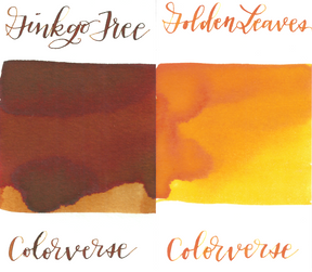 Colorverse Duo - 59 & 60 Ginkgo Tree & Golden Leaves