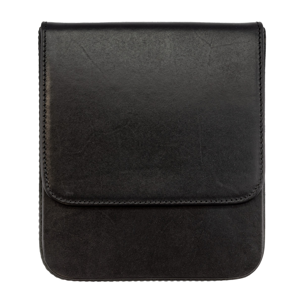 Galen Leather Co. Magnum Opus 6 Slot Magnetic Hard Pen Case - Black