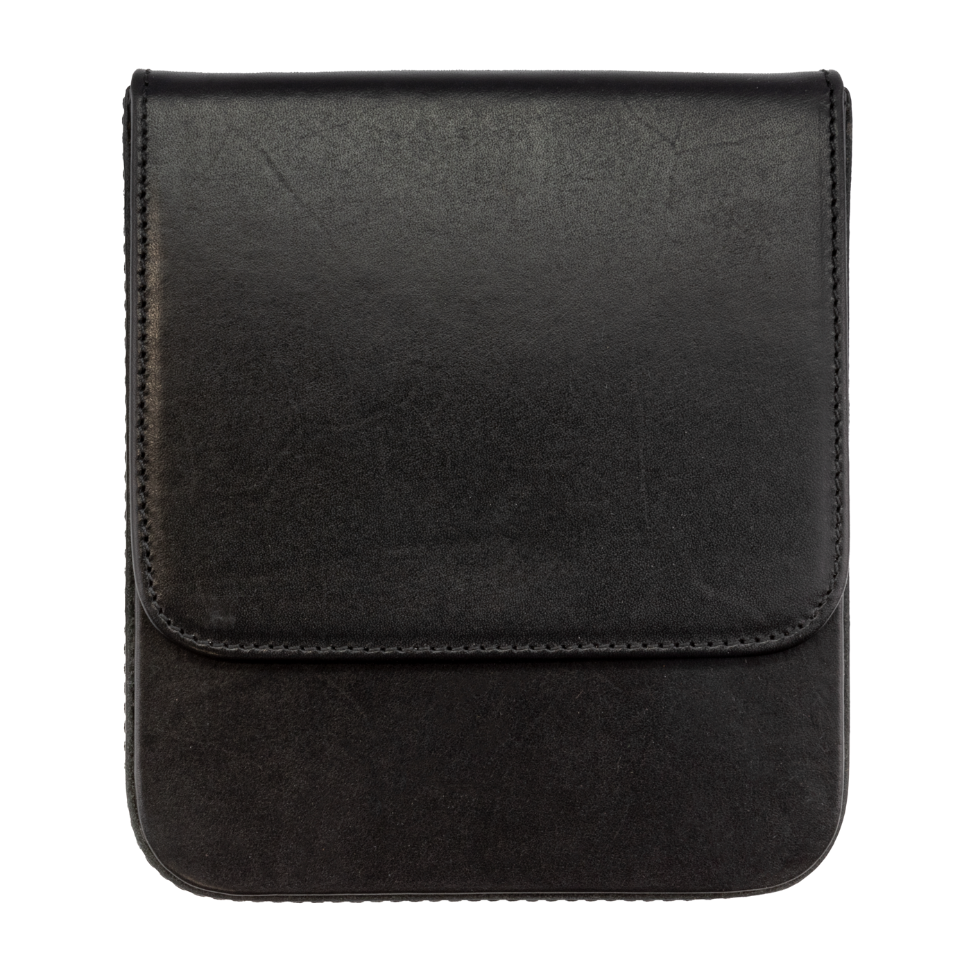 Galen Leather Co. Magnum Opus 6 Slot Magnetic Hard Pen Case - Black