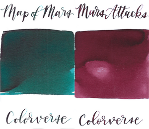 Colorverse Duo - 63 & 64 Map of Mars & Mars Attacks