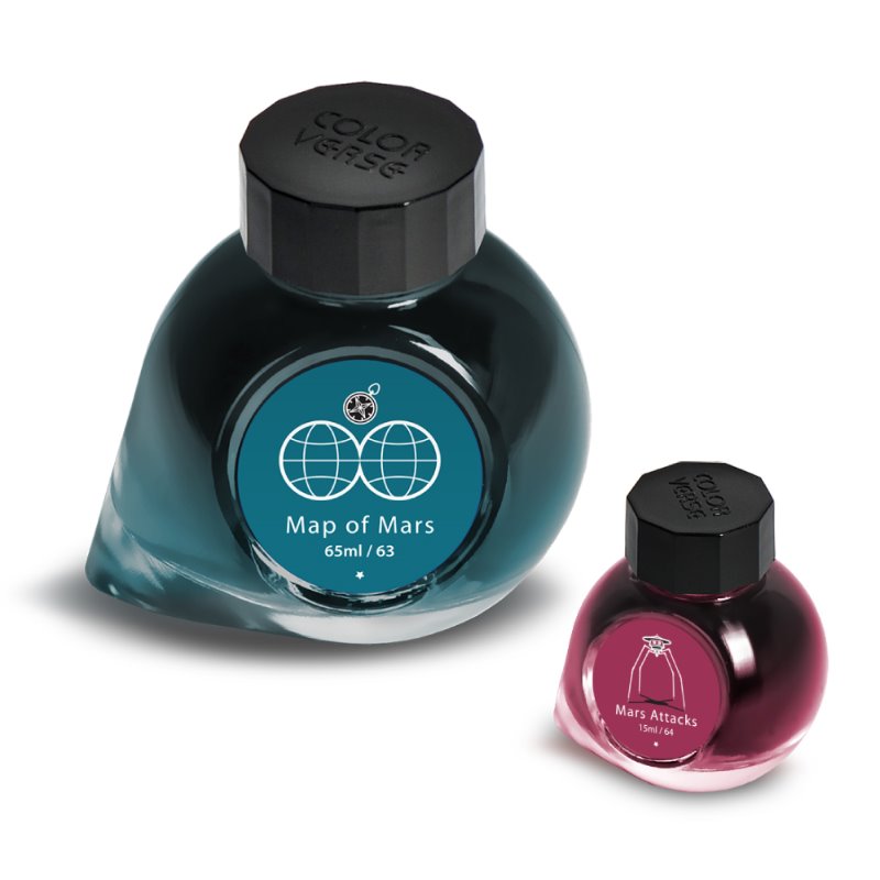Colorverse Duo - 63 & 64 Map of Mars & Mars Attacks