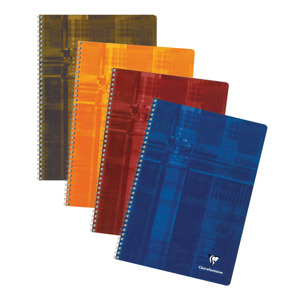 Clairefontaine Classics Side Wirebound Notebook - A4 French Ruled