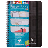 Clairefontaine Classics Side Wirebound Notebook - A5 w/ Elastic Closure