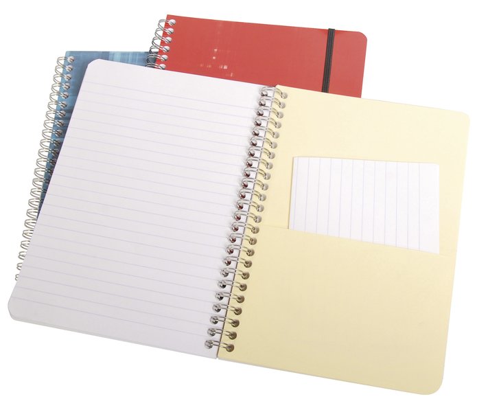 Clairefontaine Classics Side Wirebound Notebook - A5 w/ Elastic Closure