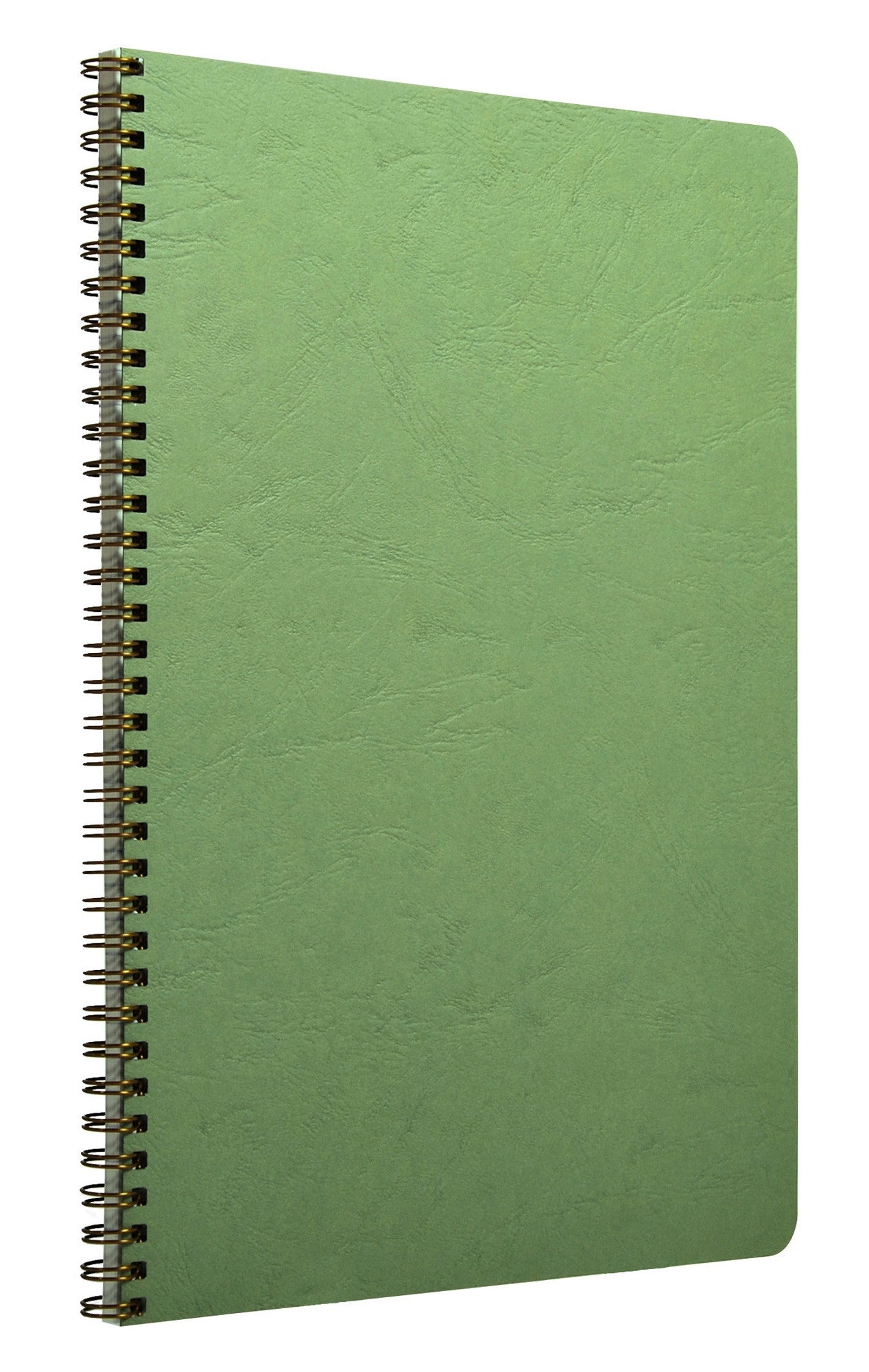 Clairefontaine Basics - A4 Side Wirebound Notebook- Green, Lined