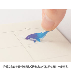 Midori Planner Stickers- Blue