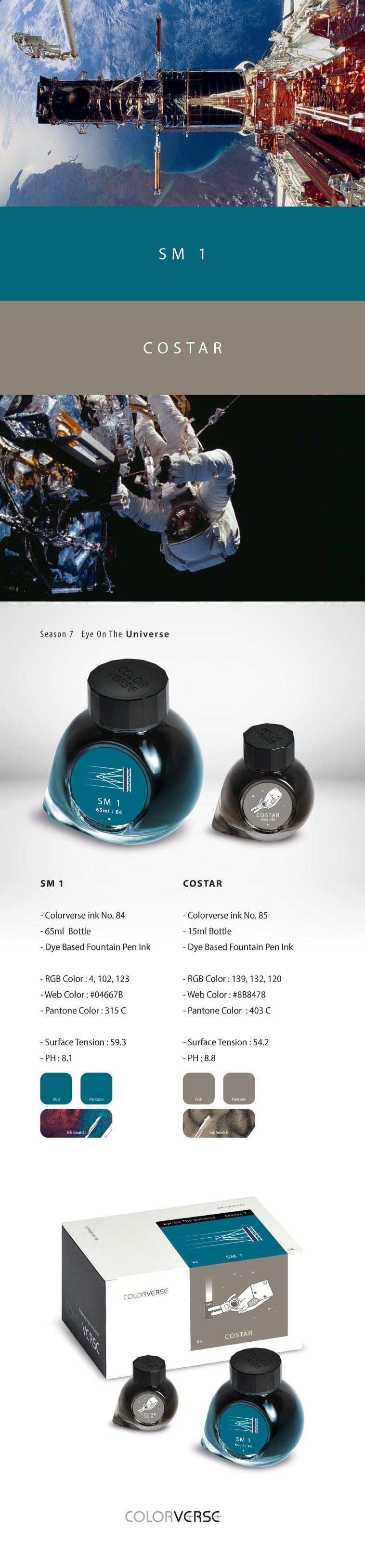 Colorverse Duo - 84 & 85 SM 1 & COSTAR