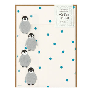 Midori Stationery Set - Penguin