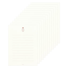 Midori Stationery Set- Penguin