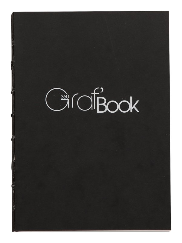 Clairefontaine Graf Book 360 Sketchbook - 4" x 5 ¾" (A6) Portrait Orientation