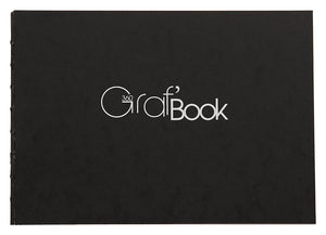 Clairefontaine Graf Book 360 Sketchbook - 4 1/3" x 6 2/3" Landscape Orientation