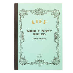 Life Stationery Noble Note A4 Side Bound Notebook