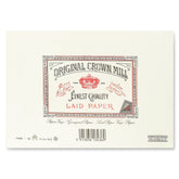 Original Crown Mill #125 A5 Classic Laid Envelopes 25 pack