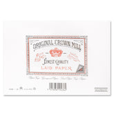 Original Crown Mill #125 A5 Classic Laid Envelopes 25 pack