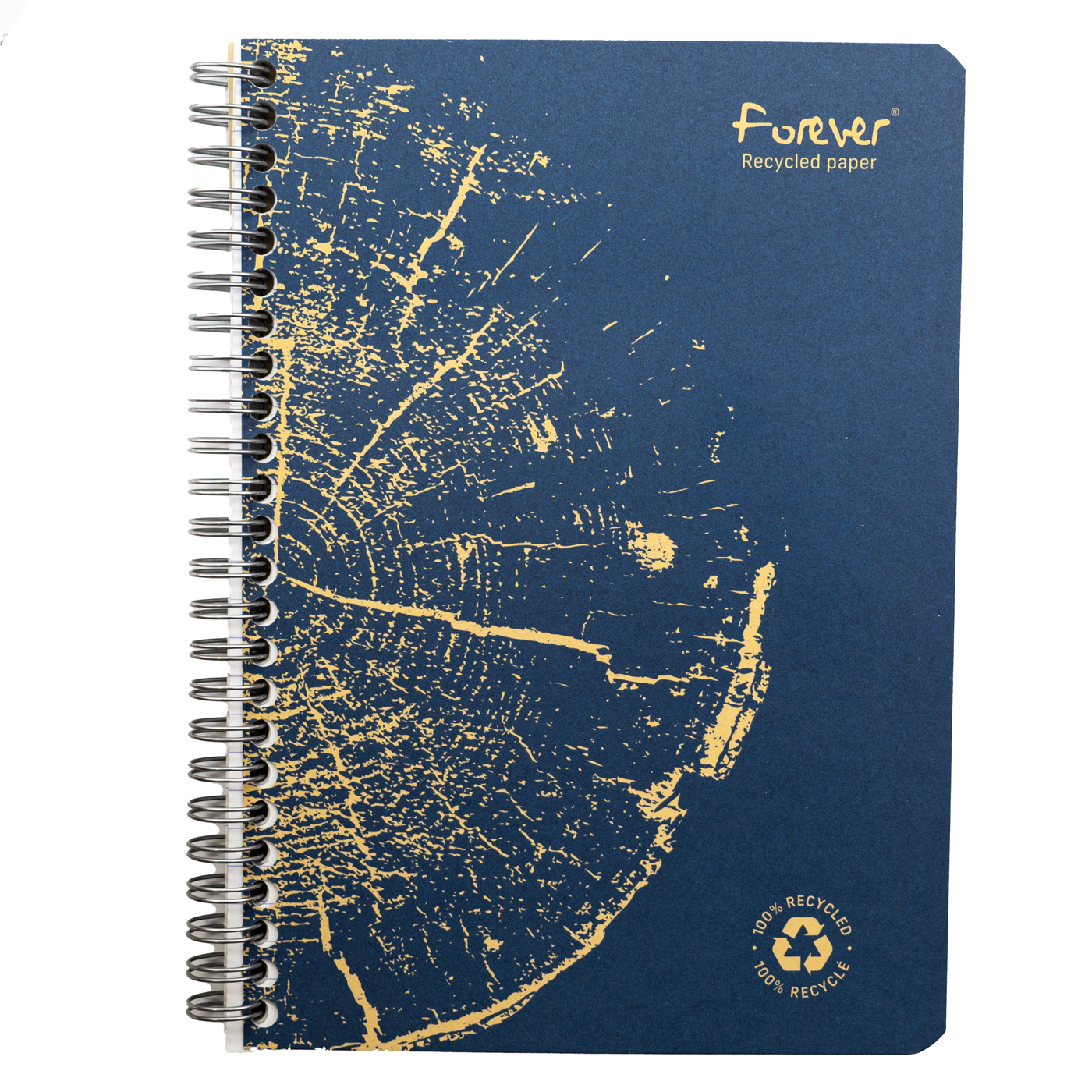 Clairefontaine Forever - A5 Side Wired Bound Lined 100% Recycled Paper