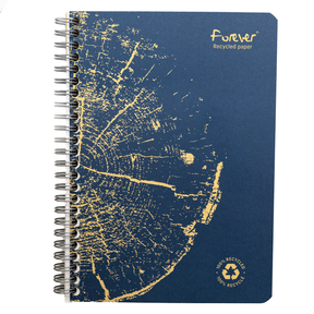 Clairefontaine Forever - A5 Side Wired Bound Lined 100% Recycled Paper