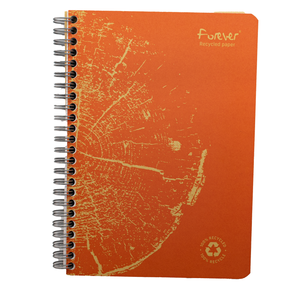 Clairefontaine Forever - A5 Side Wired Bound Lined 100% Recycled Paper