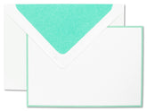 Original Crown Mill "Bi-Color" Note Card 5/5 Packages