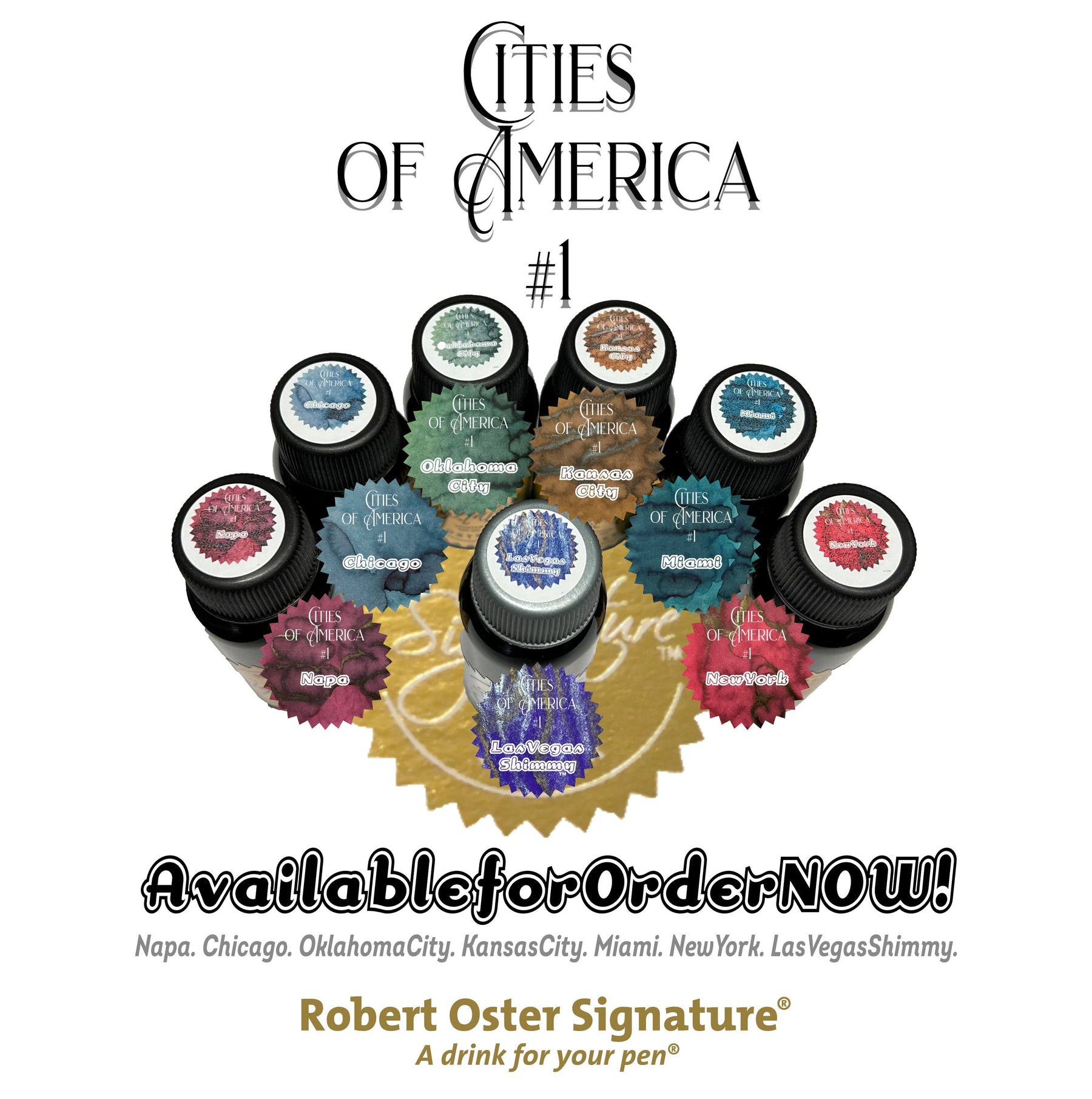 Robert Oster Cities of America Miami